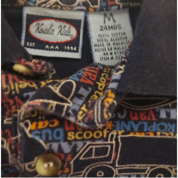 Koala Kids Boys Bodysuit Onesie Size 24 Months! - Picture 2 of 14